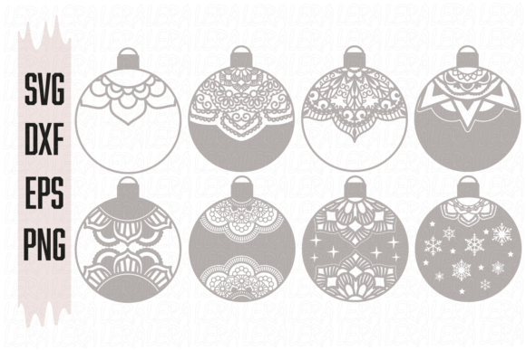 Christmas Ball, Christmas Baubles: A Versatile Graphics and Illustrations Set