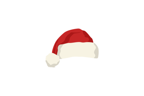 Christmas Celebration Hat Illustration for Modern Graphics