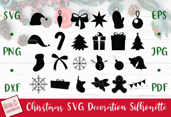 Christmas Decorations 24 Clipart Set: A Graphics and Illustrations Review