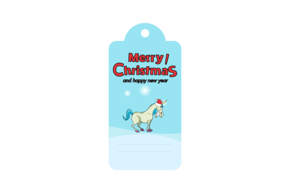 Christmas Labels Animal Unicorn Svg: A Magical Touch