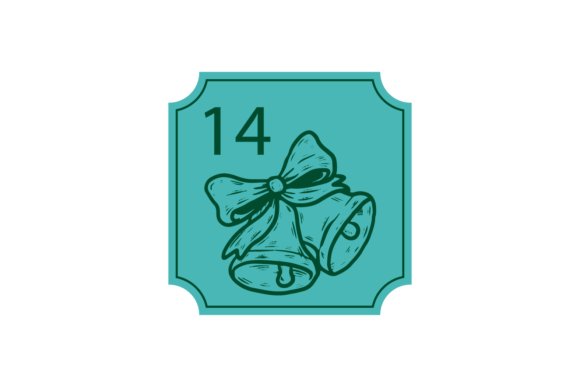 Christmas Stickers Bell Svg: A Festive Graphic for Local Brands