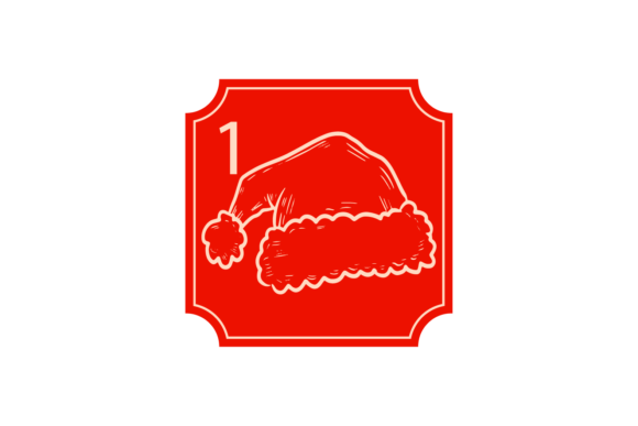 Christmas Stickers Hat Svg: A Festive Graphics and Illustrations Asset