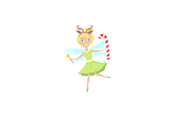 Little Fairies Christmas Gifts Svg: Festive Graphics for Crafters