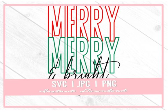 Merry Bright Christmas Sublimation SVG Review