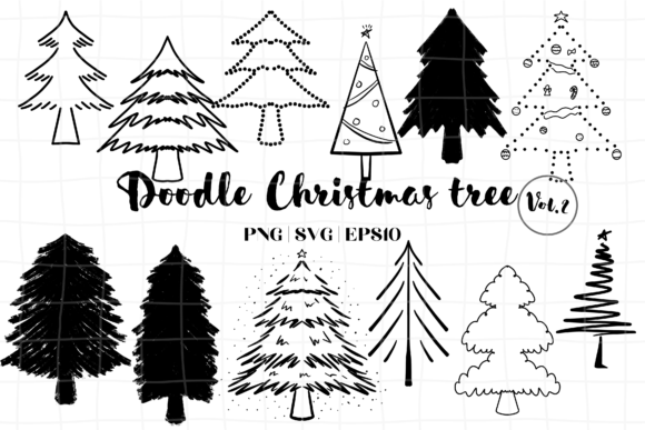 Review: Doodle Christmas Trees Vol.2 for Creative Graphics